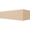 Ekena Millwork 6in. W x 4in. H x 16in. L Block Woodgrain TimberThane Rafter Tail, Primed Tan RFTUR06X04X16BLKRCPR - alternate 1